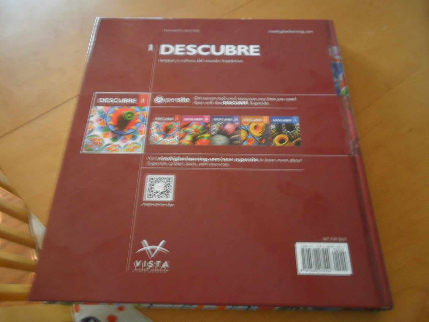 Descubre 1 Lengua y Cultura Del Mundo Hispanico Teacher's Edition, 9781680043242, Copyright 2017