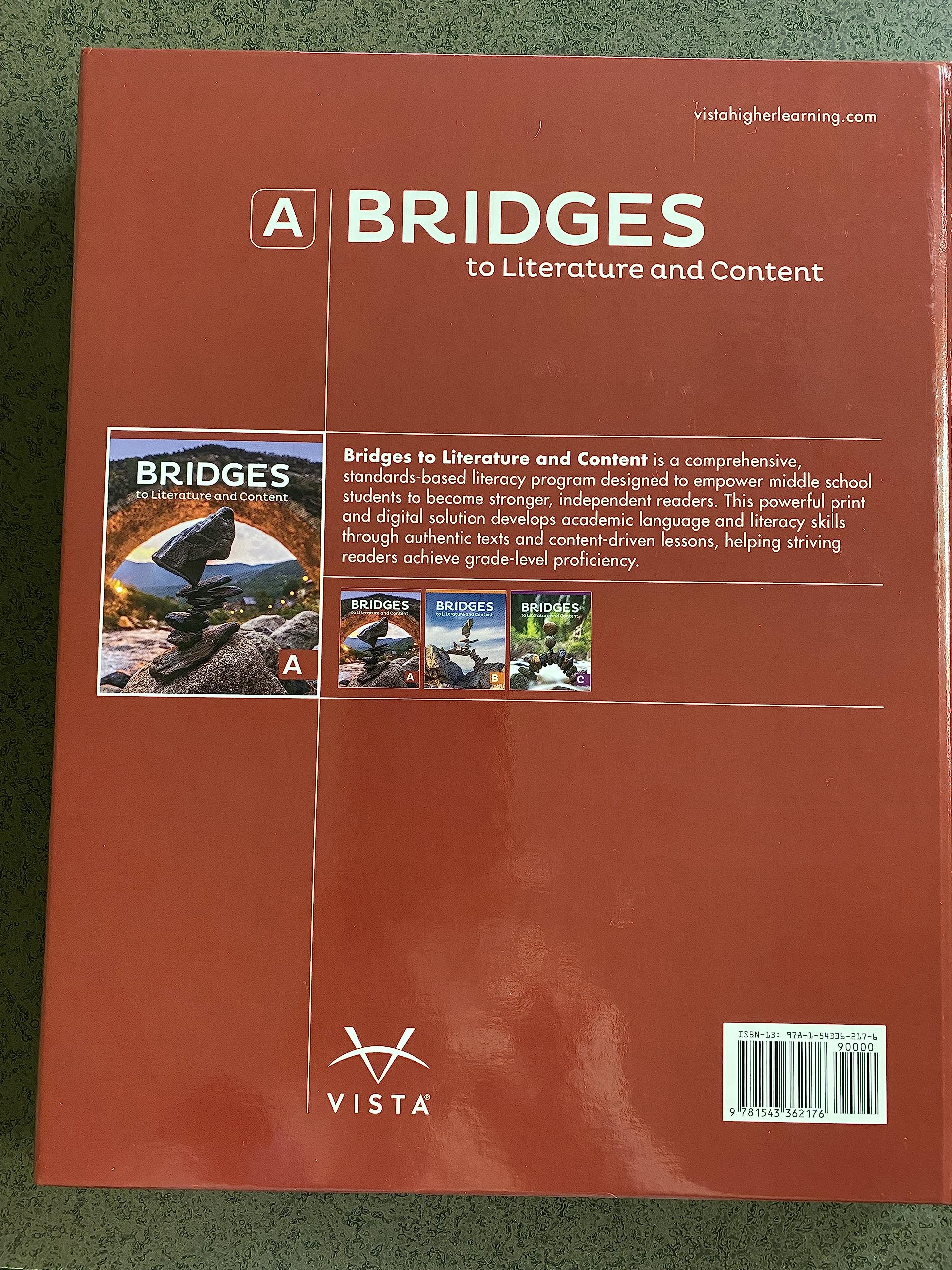 Bridges to Literature and Content, Level A, Student Edition (Hardcover) **Text Only**