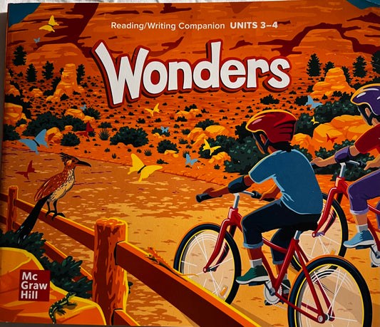 Wonders Grade 3 National Reading Writing Companion Units 3-4 (ELEMENTARY CORE READING)