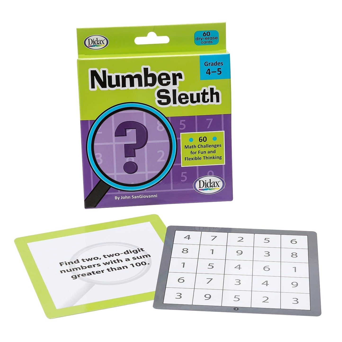 Didax Educational Resources Number Sleuth, Grades 4-5