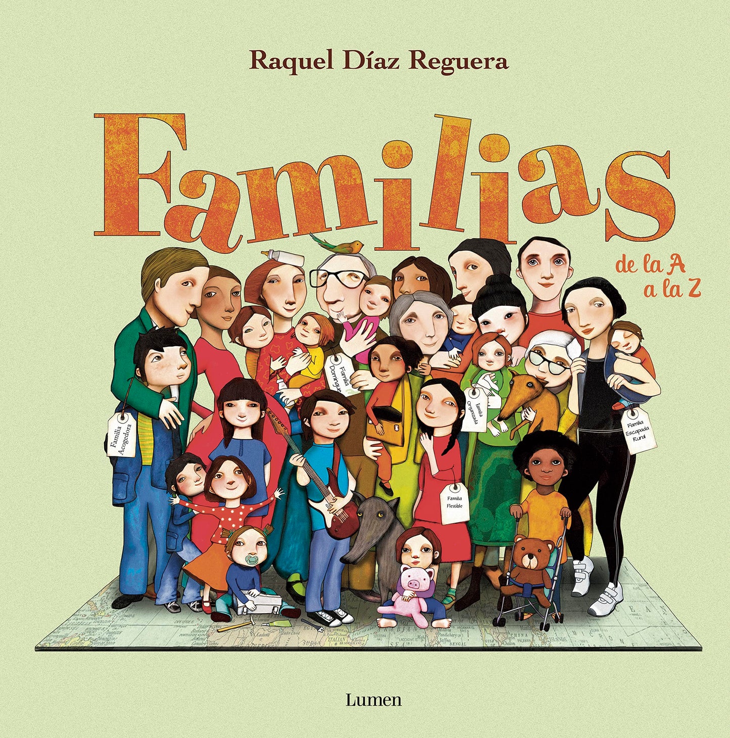 Familias de la A a la Z / Families from A to Z (Spanish Edition)