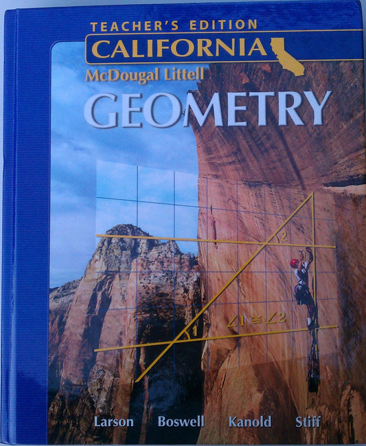 Larson Geometry California: Teacher Edition