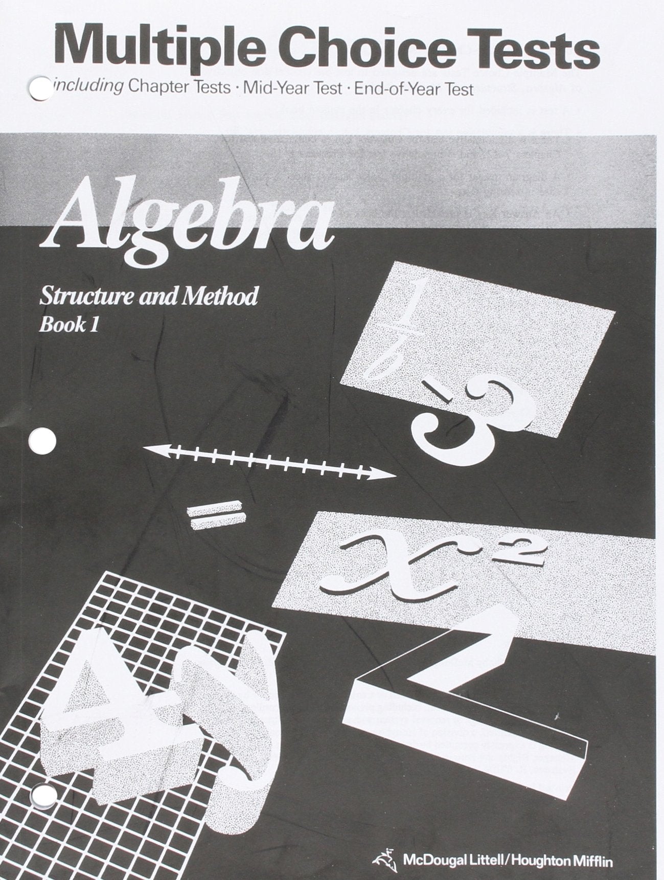 McDougal Littell Structure & Method: Multiple Choice Tests Book 1
