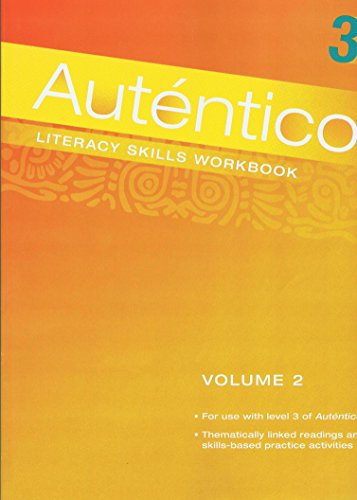 AUTENTICO 2018 LITERACY SKILLS WORKBOOK VOLUME 2 GRADE 6/12