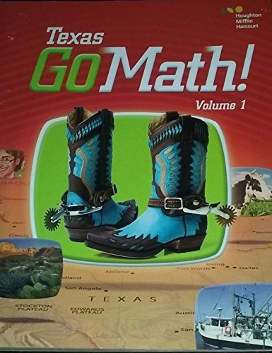 Go Math! Texas Grade 2: 1 (Houghton Mifflin Harcourt Go Math!)