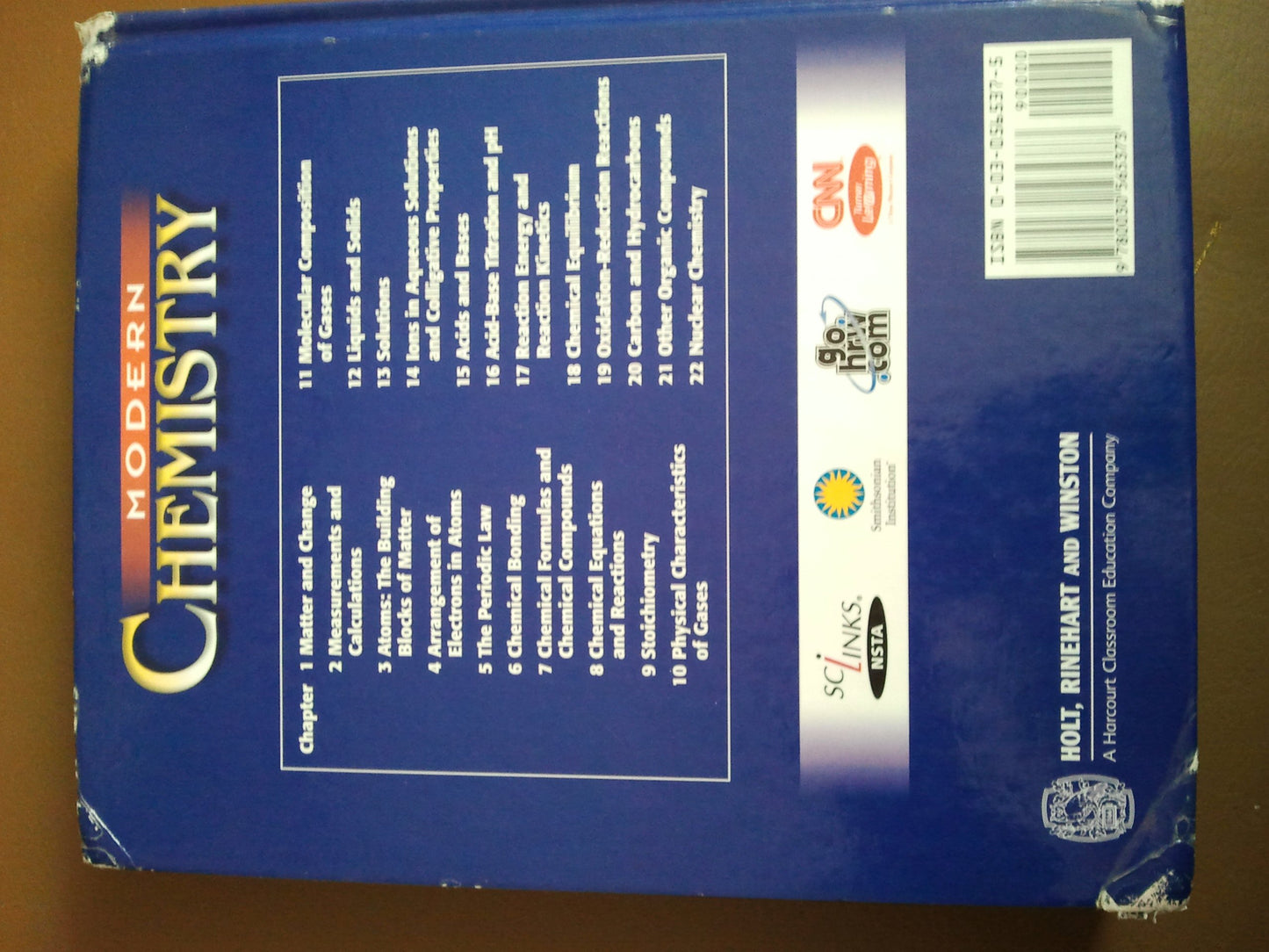 Modern Chemistry: PUPIL'S EDITION 2002