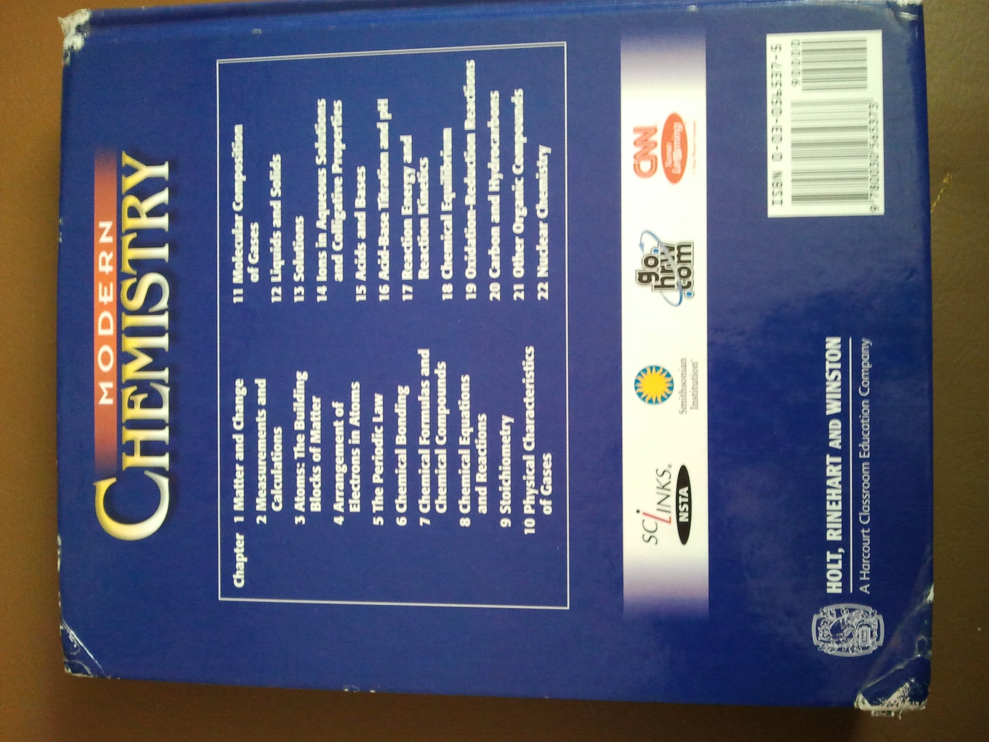Modern Chemistry: PUPIL'S EDITION 2002