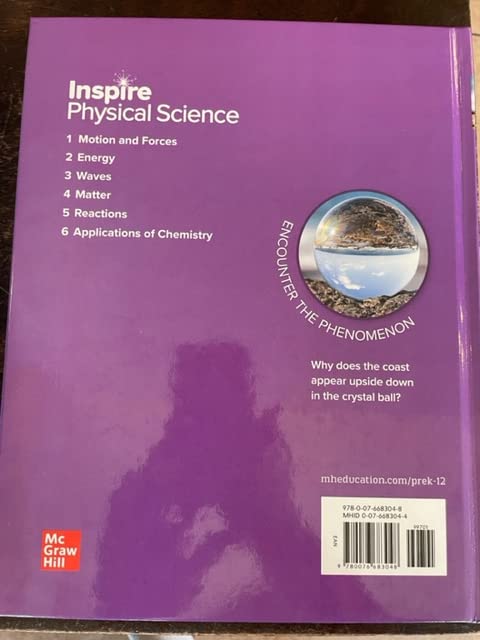 Inspire Physical Science: G9-12, Student Edition