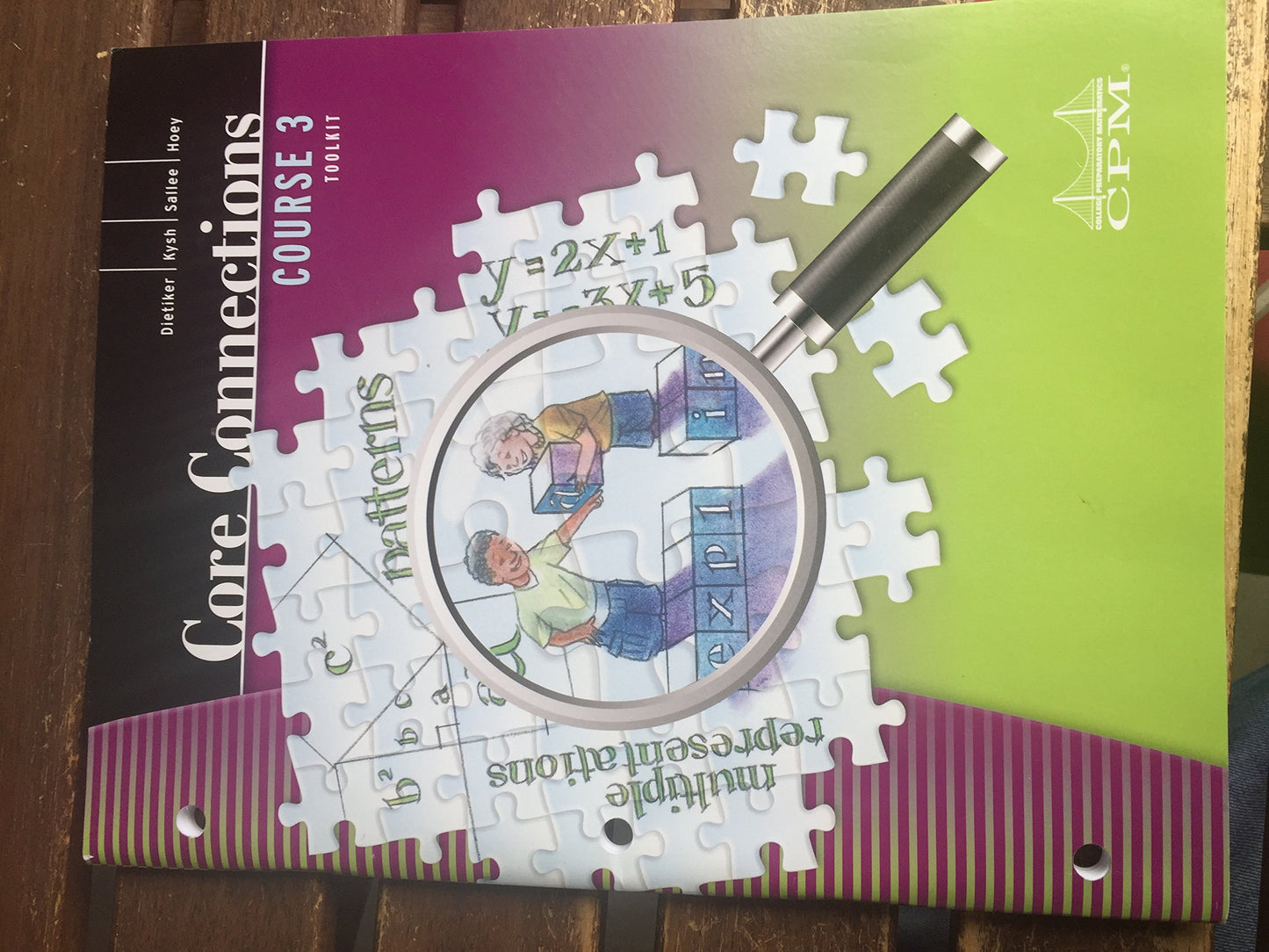 Core Connections: Course 3 Foundations for Algebra Toolkit