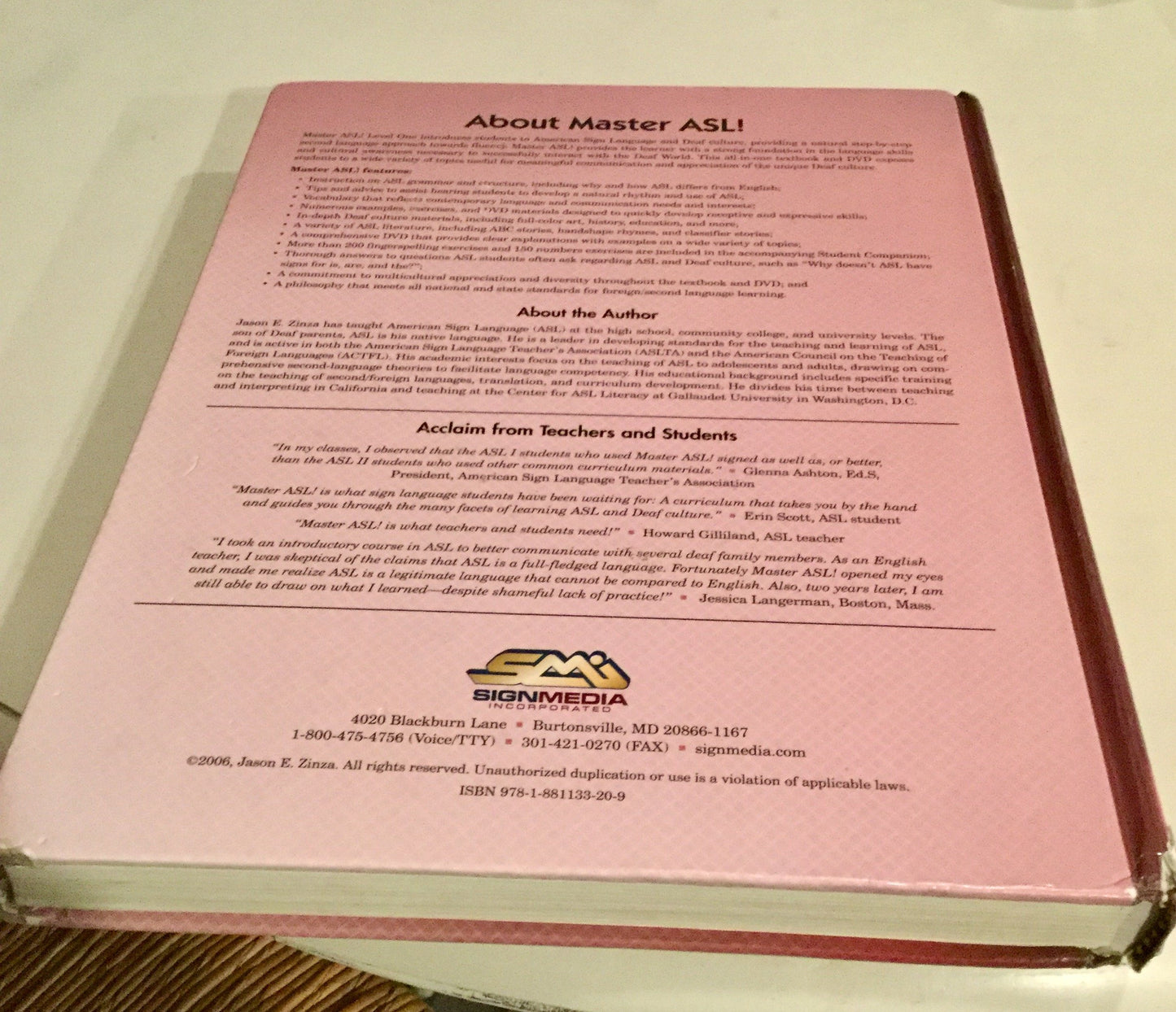 Master ASL - Level One (with DVD)