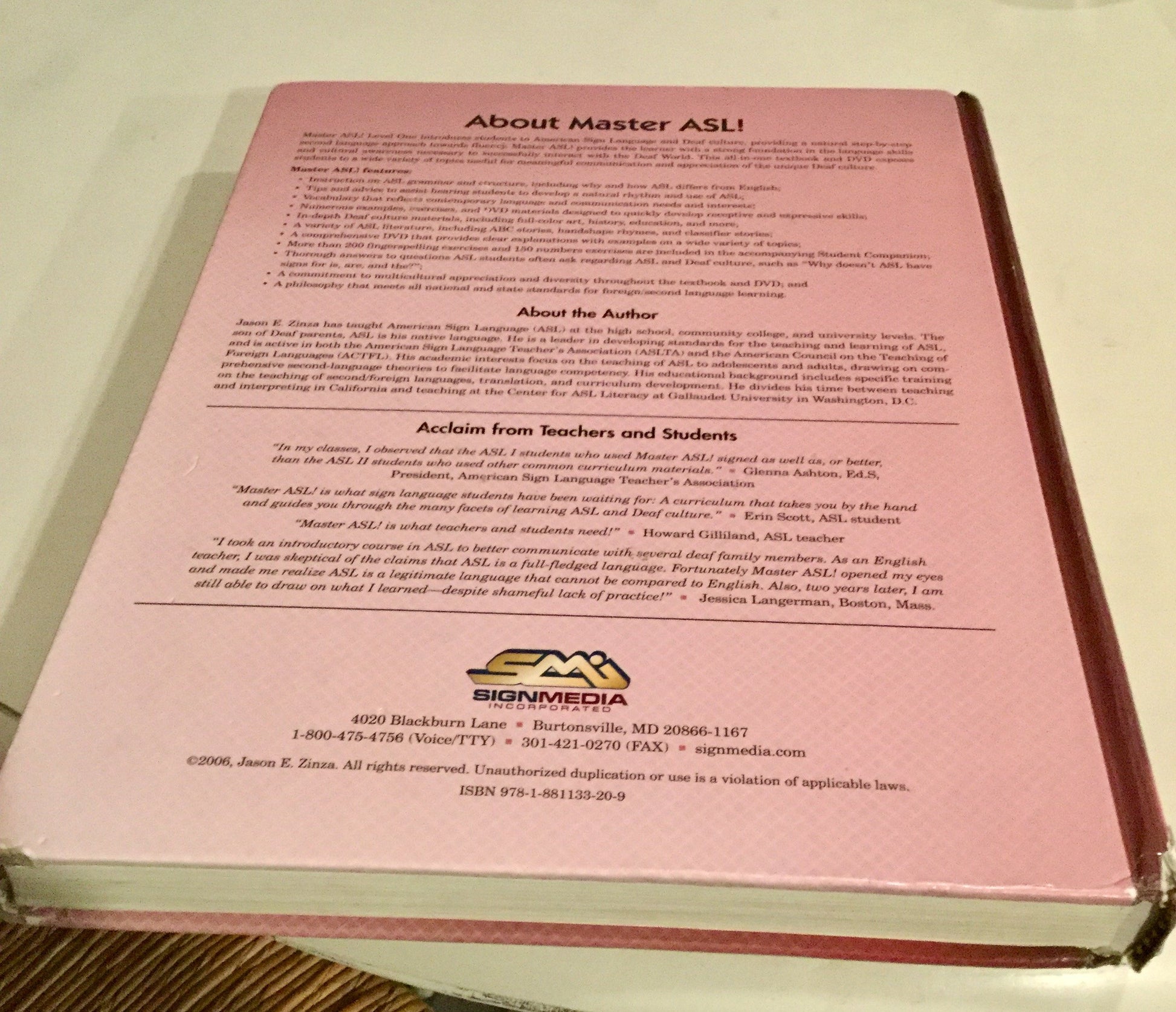 Master ASL - Level One (with DVD)