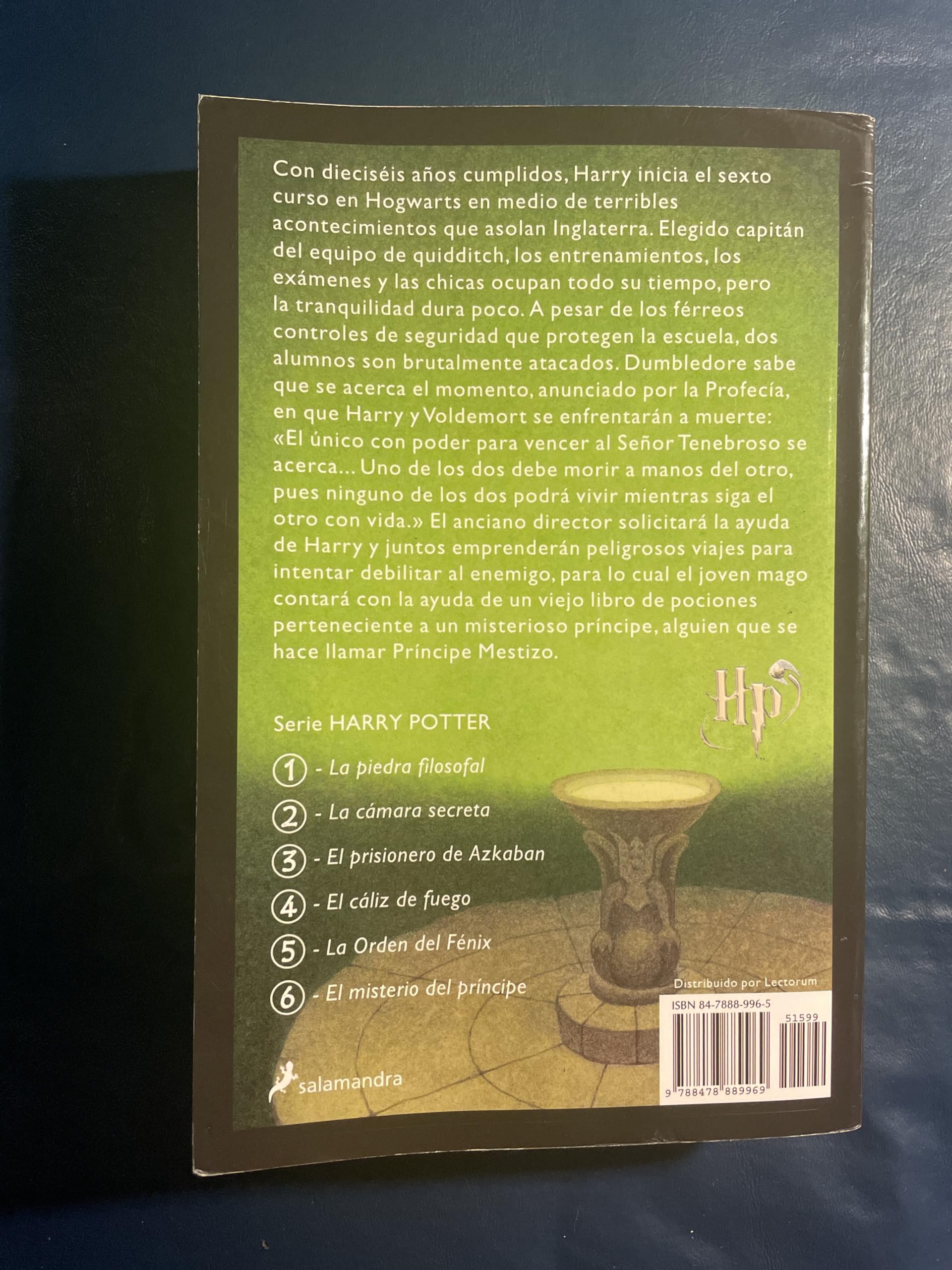 Harry Potter y el misterio del principe / Harry Potter and the Half-Blood Prince (Spanish Edition)