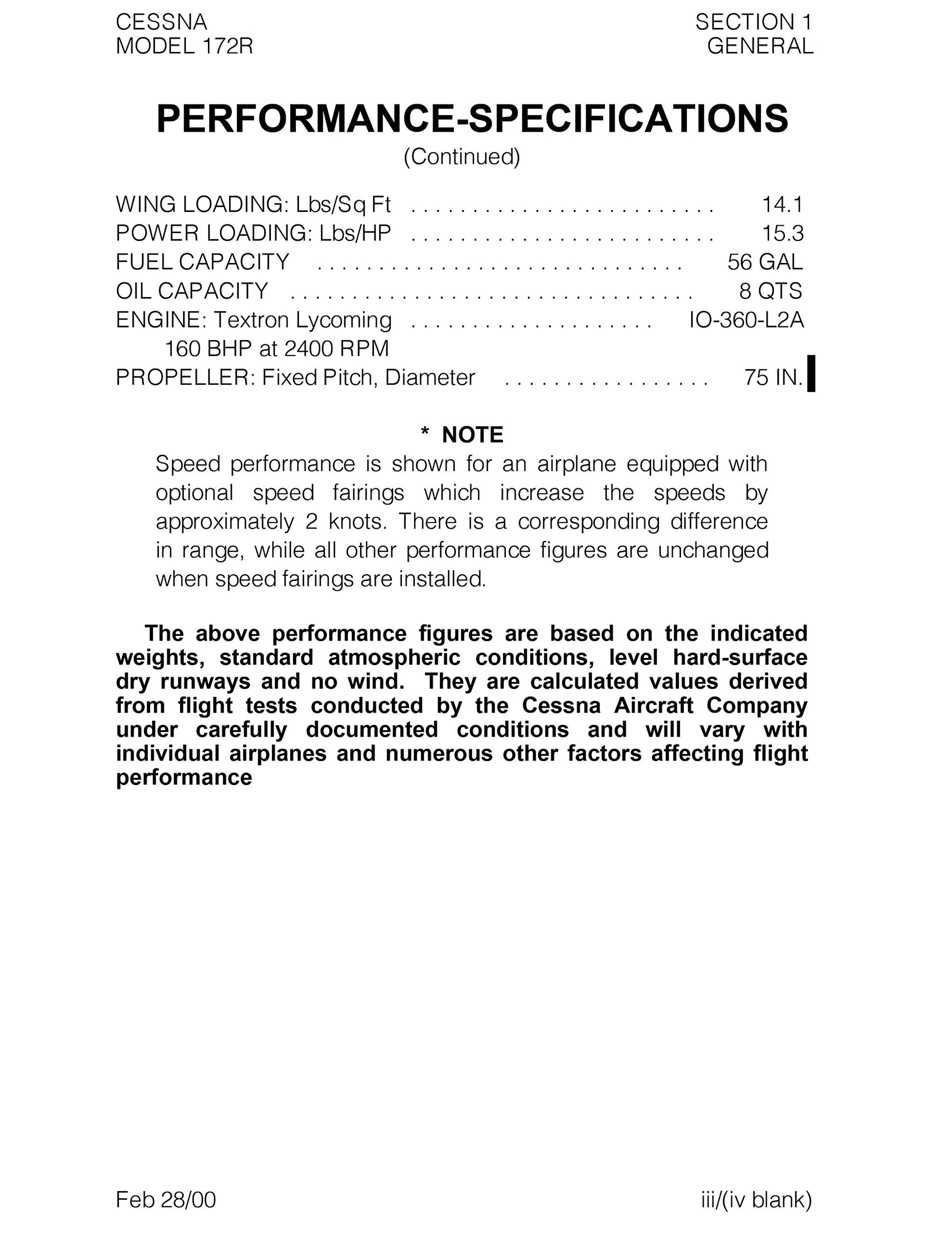 172R Skyhawk Information Manual