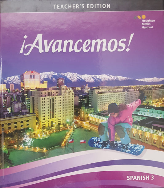 Avancemos Level 3, Teacher's Edition, 9780544861299, 0544861299, 2018 (Spanish Edition)