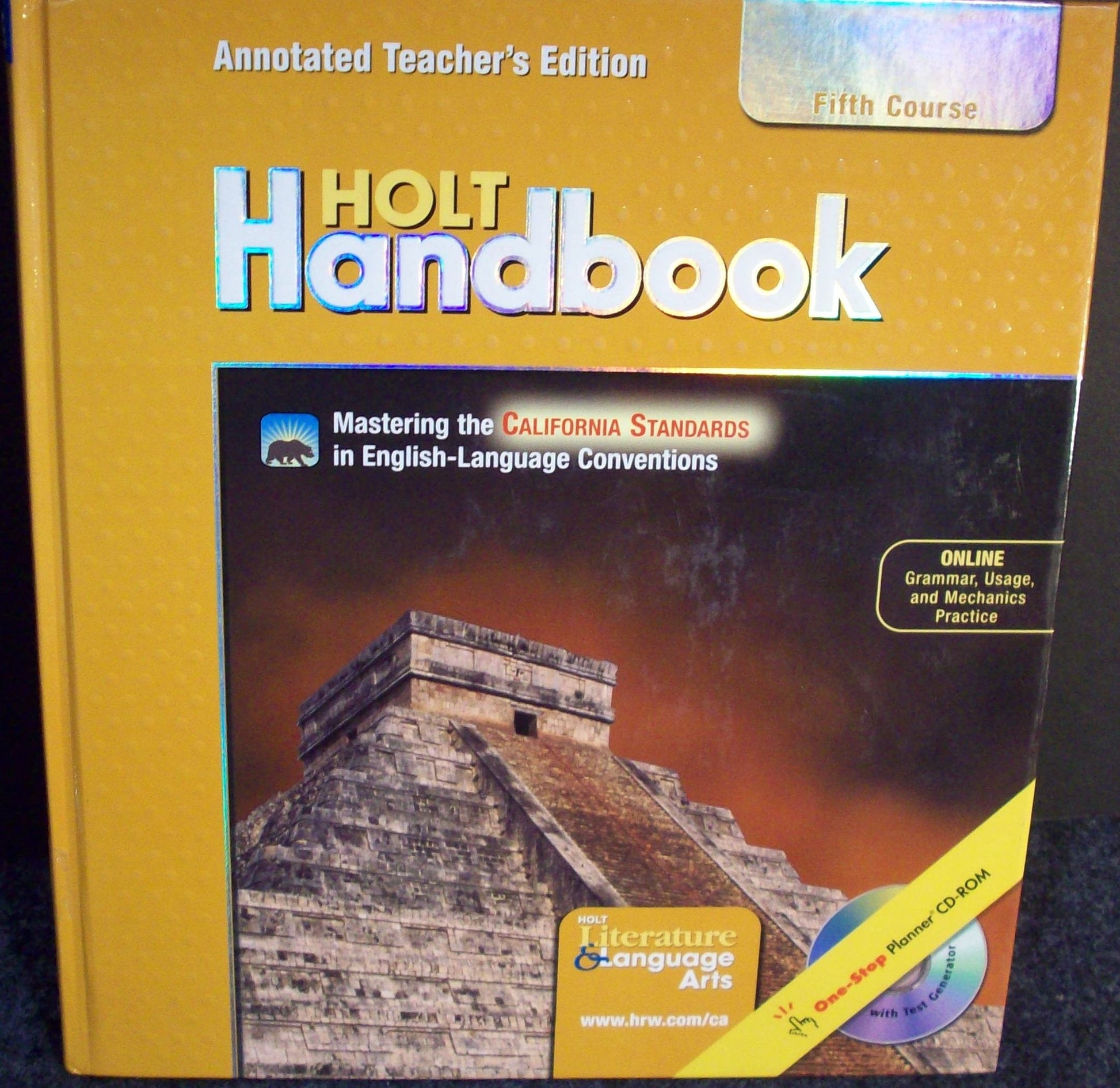 Holt Literature and Language Arts, Grade 11 : Holt Handbook - California Edition