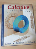 Calculus of a Single Variable, 6th Edition