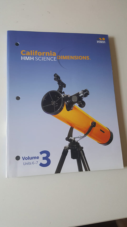 Student Edition Interactive Worktext Volume 3 Grade 8 2020 (Science Dimensions)