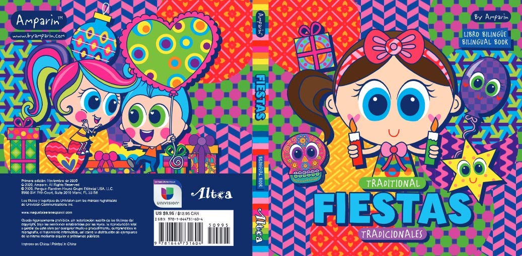 Traditional Fiestas: Fiestas tradicionales: Libros bilingües para niños / Bilingual books for toddlers