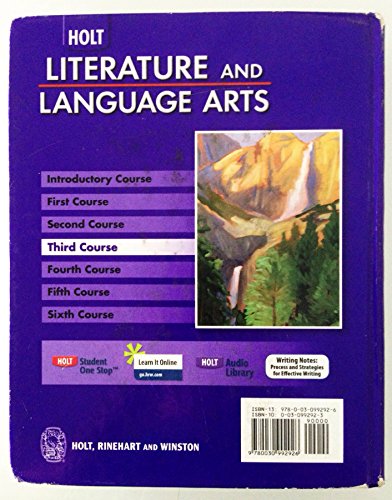 Holt Literature and Language Arts: Student Edition Grade 9 2009