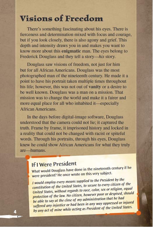 Frederick Douglass: True Life 8th Grade Reader (Time for Kids Nonfiction Biographies for Kids, Ages 12-14) (TIME®: Informational Text)