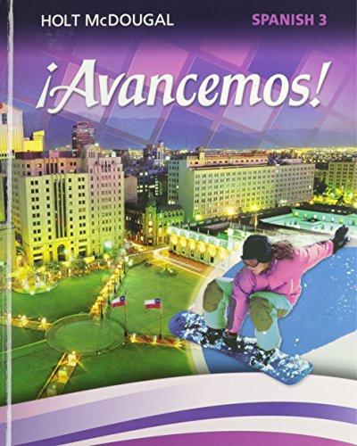 Student Edition Level 3 2013 (¡Avancemos!) (Spanish Edition)