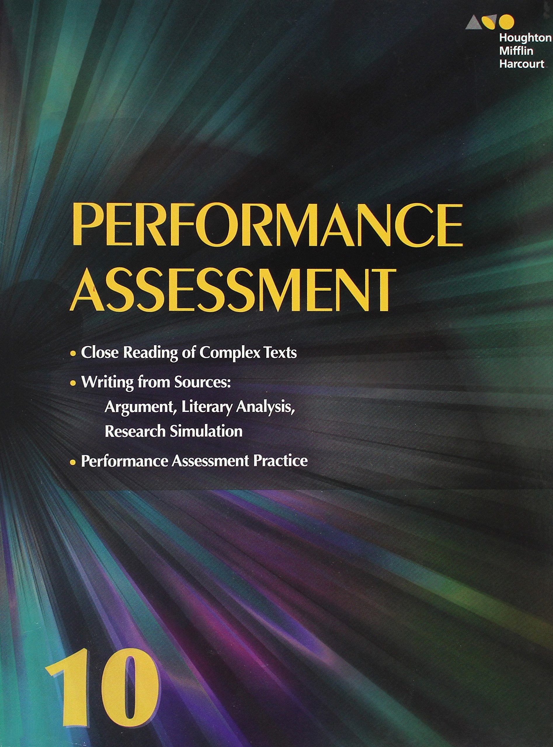 Performance Assessment Student Edition Grade 10 (Collections) [Paperback] Houghton Mifflin Harcourt