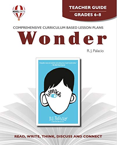 Wonder - Teacher Guide by Novel Units [Paperback] Novel Units
