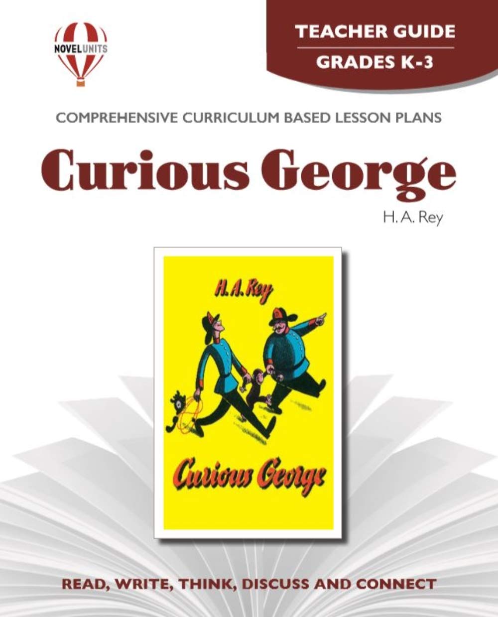 Curious George - Teacher Guide by Novel Units [Paperback] Novel Units