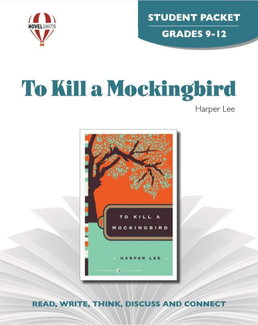 To Kill A Mockingbird - Student Packet by Novel Units [Paperback] Novel Units