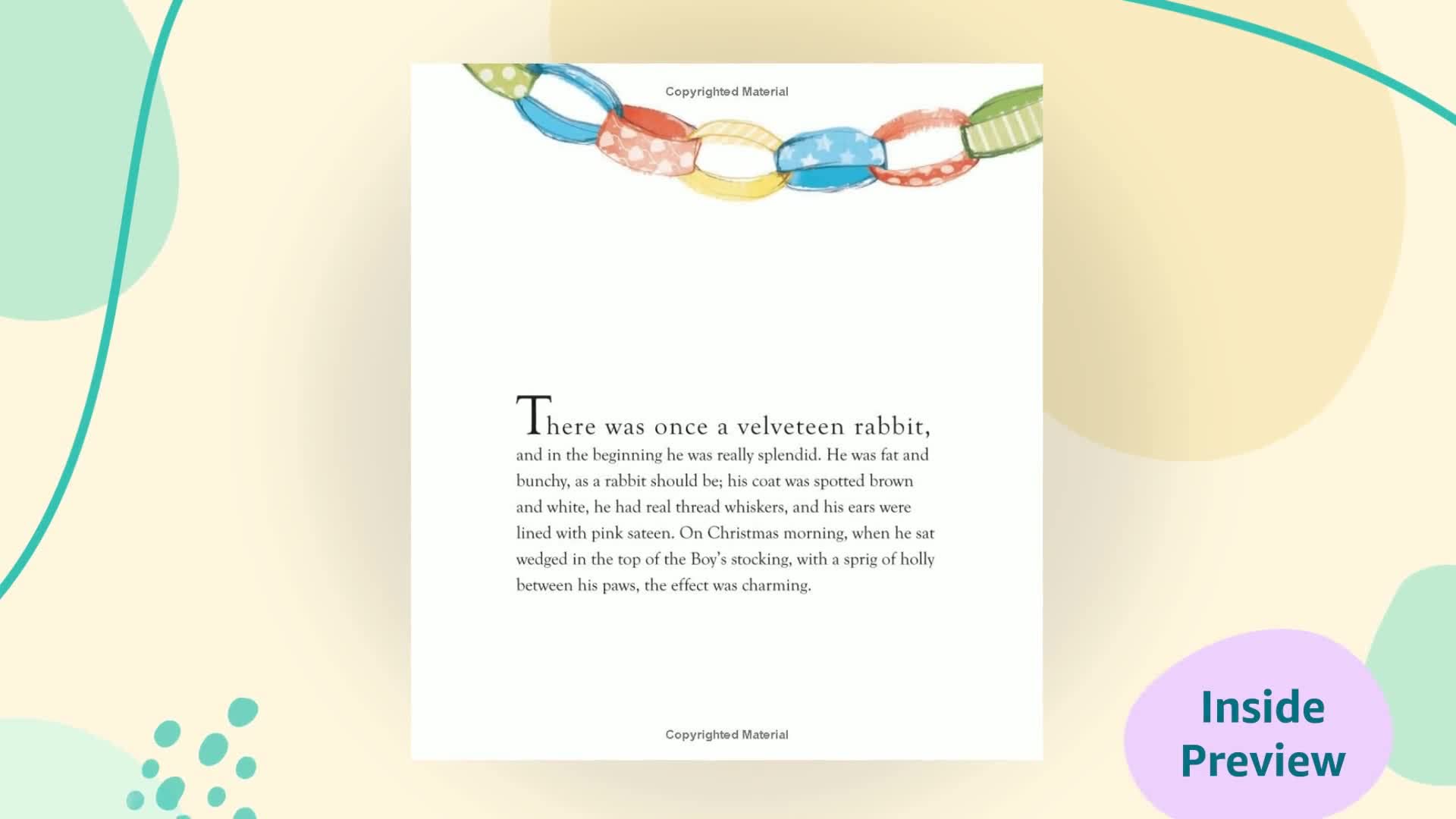 The Velveteen Rabbit [Paperback] Williams, Margery and Jorgensen, David