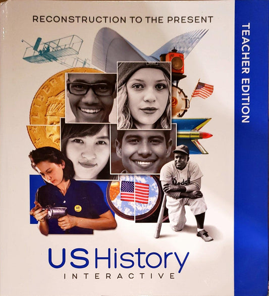US History Interactive, Reconstruction to the Present, Teacher ed., c.2022, 9781418332860, 1418332860 [Hardcover] Emma J. Lapsansky- Werner