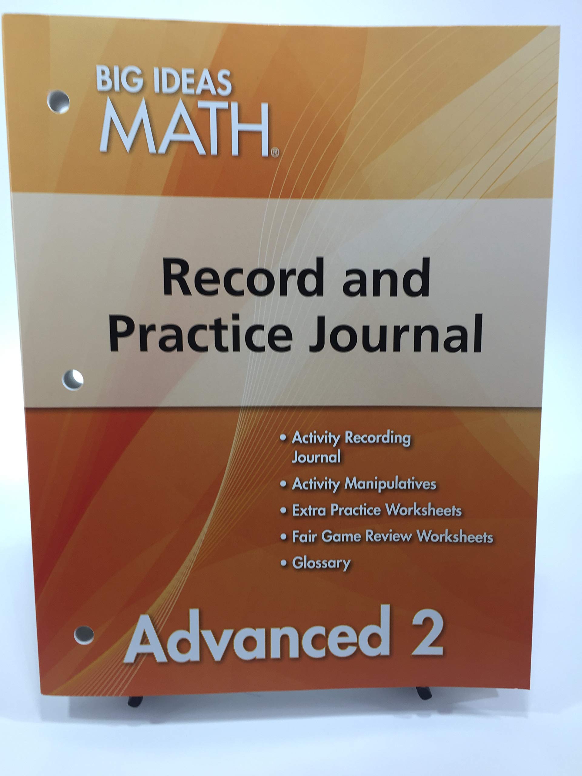 BIG IDEAS MATH Advanced 2: Record & Practice Journal HOLT MCDOUGAL