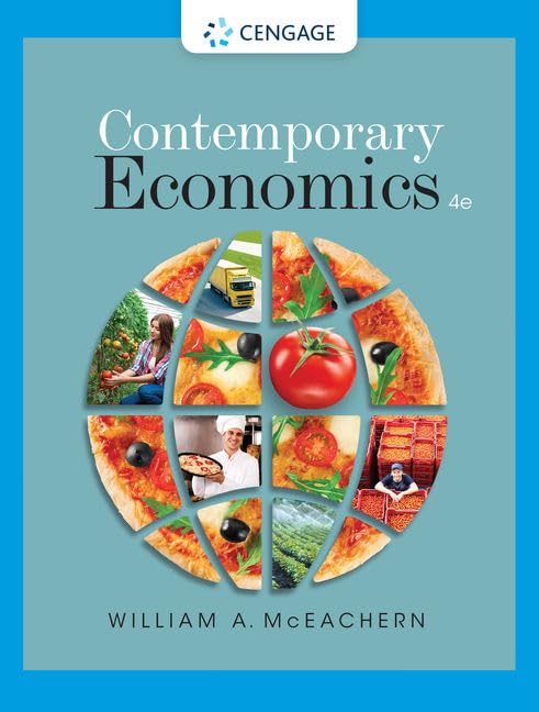 Contemporary Economics, 4th, Student Edition [Hardcover] McEachern, William A.