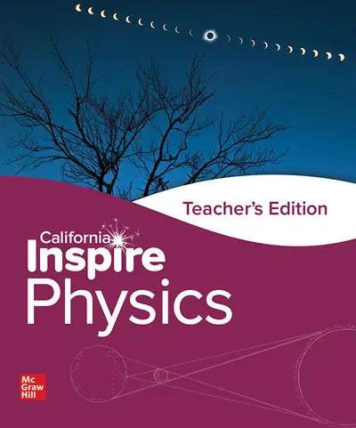 Inspire Physics - California Teacher's Edition