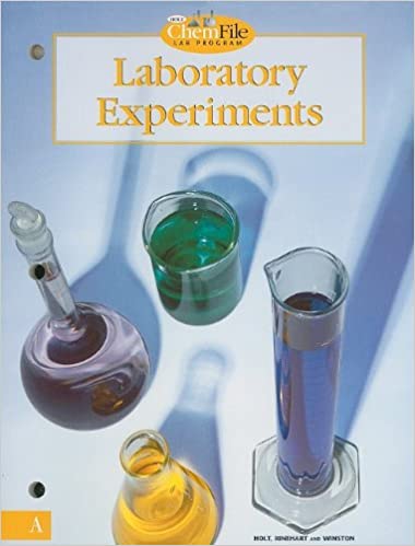 Holt Chemistry: Laboratory Experiments