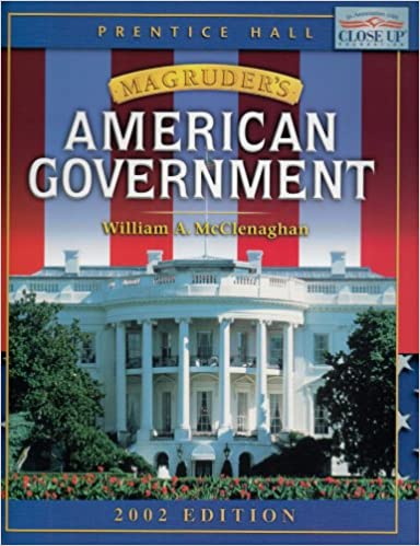 Magruder's American Government Student Edition 2002c