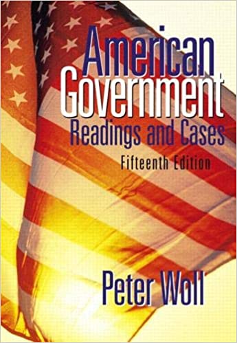 American Government: Readings and Cases (Revised)