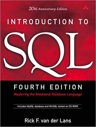 Van Der LANs: Introduction to Sql_4 [With CDROM] (Anniversary)