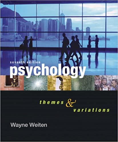 Psychology: Themes and Variations [With Concept Charts] (Revised)