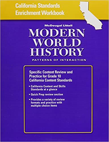 World History: Patterns of Interaction: Standards Enrichment Workbook Modern World History