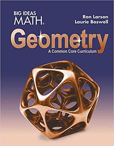 BIG IDEAS MATH Geometry: Common Core Student Edition 2015 Houghton MIFFLIN HARCOURT
